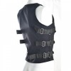 Gothic Cyber Look Vest Men Punk Rock Vest With Buckles Goth Cyber west